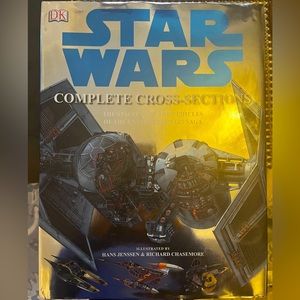 Star Wars Complete Cross-Sections The Spacecraft and Vehicles Book 30th Anniv.